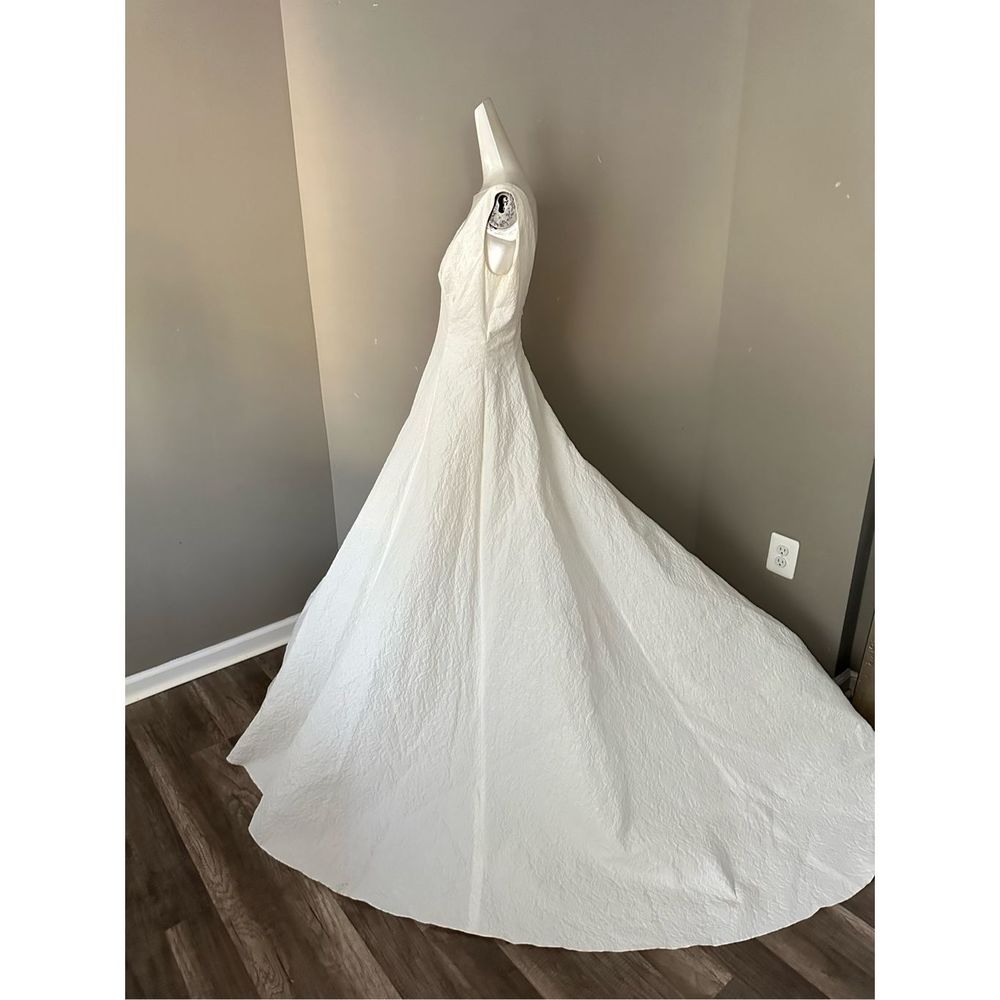 LELA ROSE THE STREAM WEDDING DRESS US 8 $5650 - Picture 7 of 15